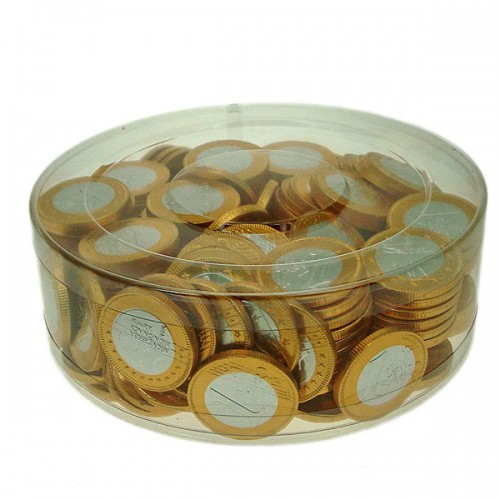 Steenland Milk Chocolate Gold Coins 360 x 5.5g Planet Candy